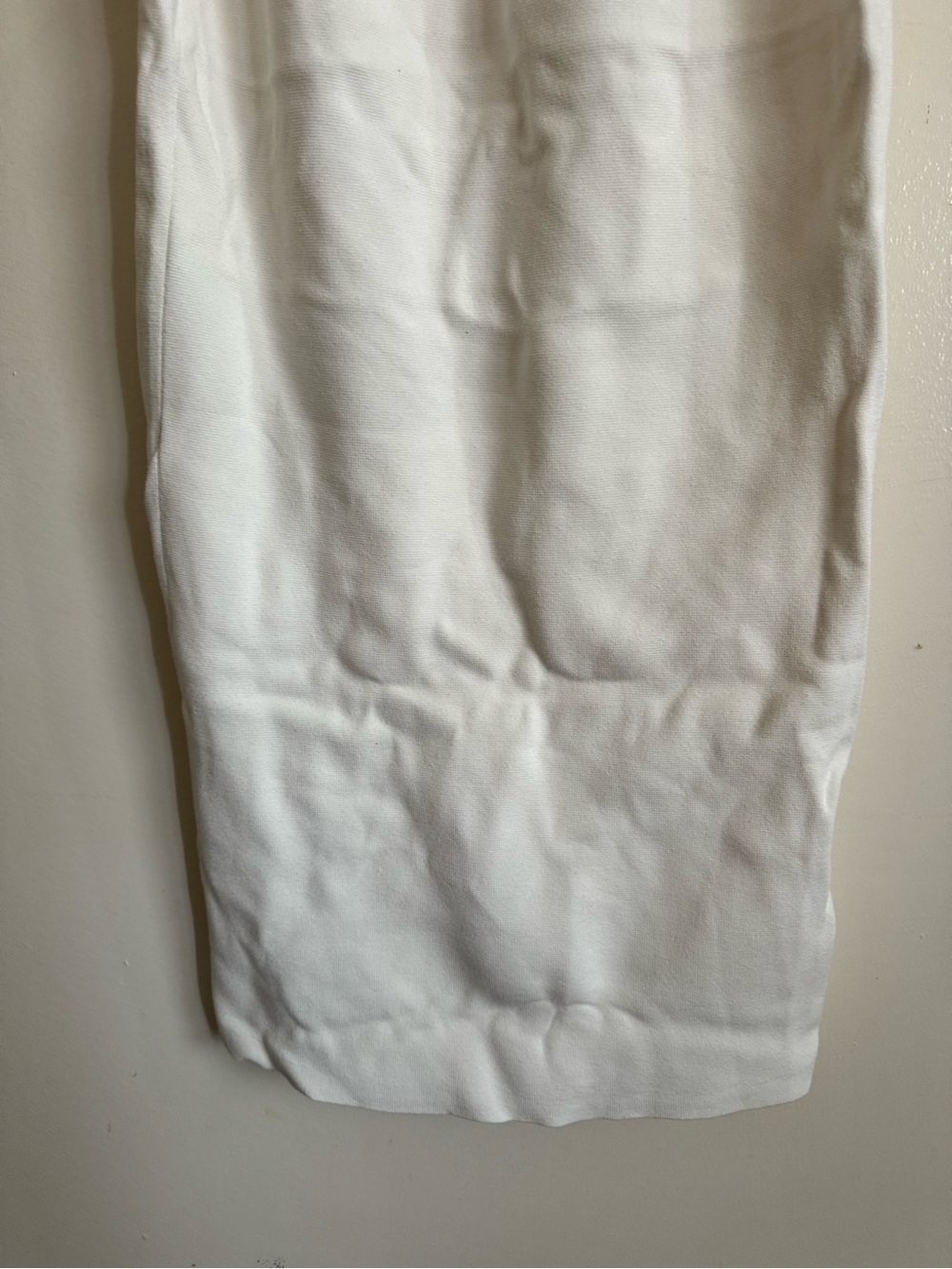 cult gaia Jena Knit Dress Off White Halter Midi Dress Sculpted Cutout Motifs - Picture 12 of 13